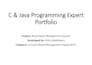 develop custom c programming projects and console applications